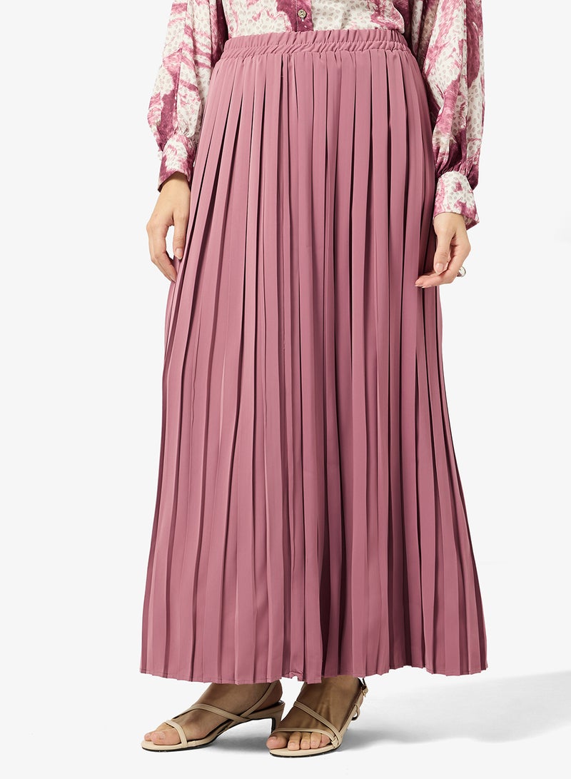 Khizana Printed Top & Pleated Skirt Set - Image 4